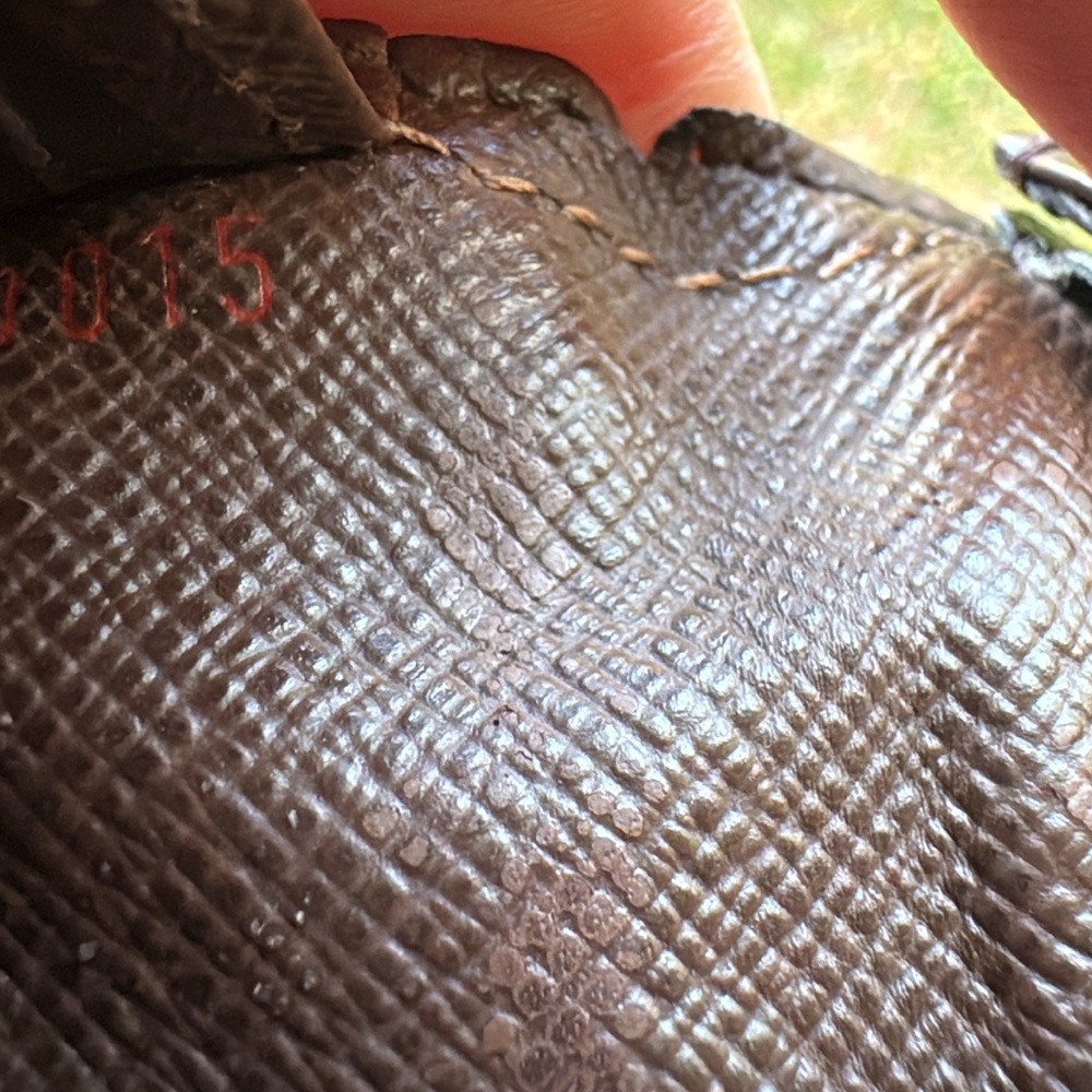 Louis Vuitton Damier Ebene Long Wallet – Authentic, Made in France, Rehab - Picture 10 of 13